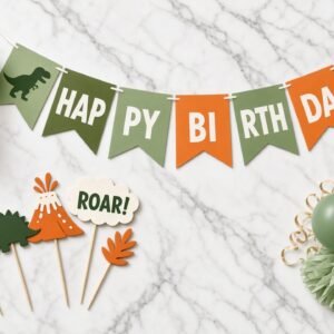 Dinosaur Birthday Party Kit